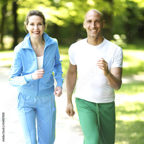Photo: Joggen im Park Joggen im Park