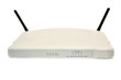 Wireless router on white background Wireless router on white background