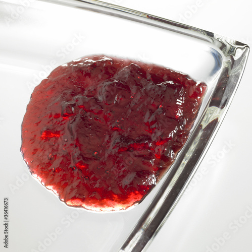 Foto: jelly in glass bowl jelly in glass bowl
