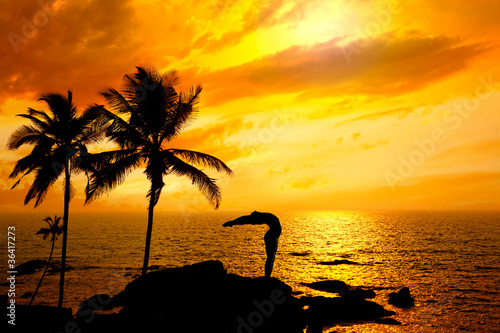 Photo: Yoga surya namaskar step Yoga surya namaskar step