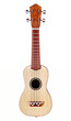 ukulele isolated on white