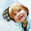 portrait boy outside