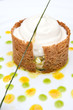 Tartare d'huîtres et chantilly iodée
