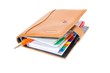 Daily planner with pen on a white background Daily planner with pen on a white background