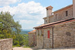 Small town Motovun in Croatia