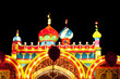 chruch lantern model at night