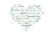 Words of love for the planet. Words of love for the planet.