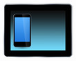 tablet pc with mobile phone