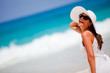 Photo: Happy woman at the beach Happy woman at the beach