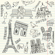 paris doodles