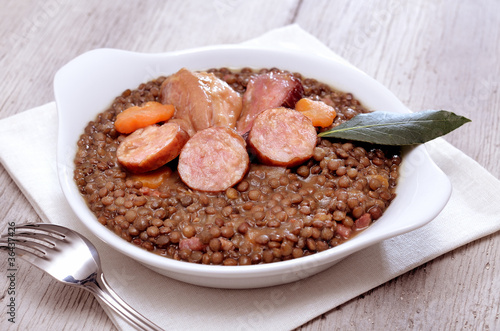 Foto: Petit salé aux lentilles Petit salé aux lentilles