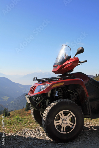 Photo: Mit dem Quad in den Alpen in Österreich Mit dem Quad in den Alpen in Österreich