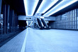 Metro station.