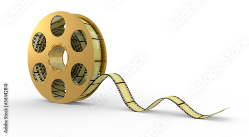 Illustration: 3d Film Strip 3d Film Strip