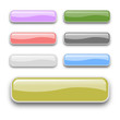 Vektor: Glossy Button Set III Glossy Button Set III