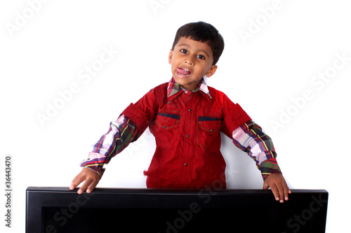 Photo: Kid Fooling Around Kid Fooling Around