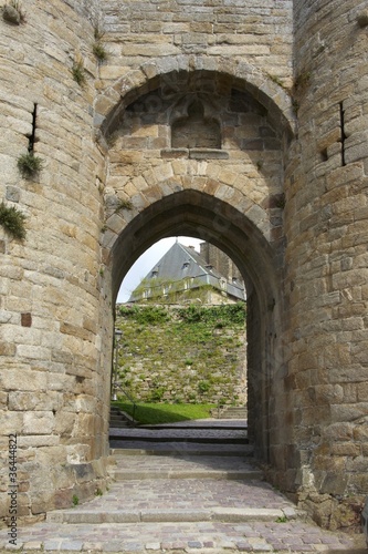 Photo: remparts de dinan en bretagne remparts de dinan en bretagne