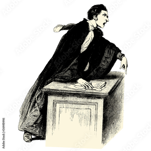 Vecteur : L'avocat L'avocat