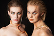 woman with snake