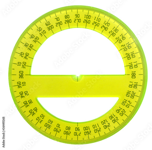 Photo: protractor protractor
