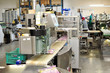 Verpackungsmaschine Lebensmittelindustrie Fliessband