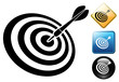 Target pictogram and signs