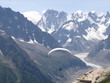 Parapente et Grandes Jorasses Parapente et Grandes Jorasses