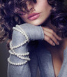 Fashion Beauty Portrait. Sexy Girl