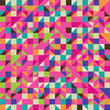 Colorful Illustration of Mosaic