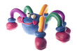 Funny plasticine spider
