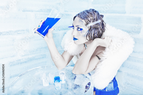 Photo: Snow queen Snow queen