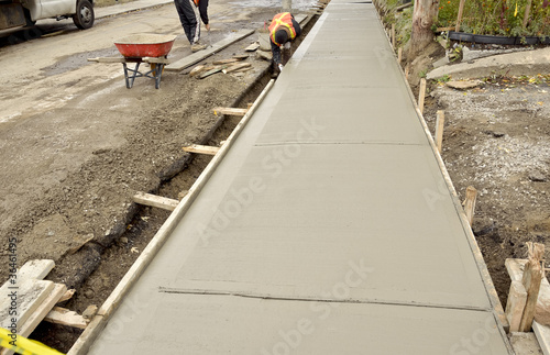 Photo: Sidewalk Reconstruction Sidewalk Reconstruction