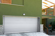Garage in a modern home