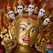 Golden Statue of goddes