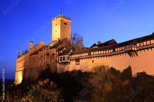 Foto: die wartburg bei eisenach die wartburg bei eisenach