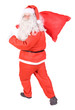Santa Claus with bag