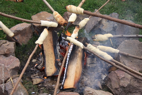 Foto: Stockbrot Stockbrot