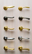 Set metal handles