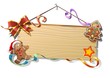 Vector: Natale Pannello Legno Sfondo-Christmas Wood Panel Background-2 Natale Pannello Legno Sfondo-Christmas Wood Panel Background-2