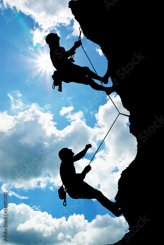 Photo: Mountain climber Mountain climber