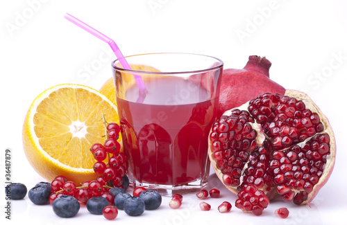 Photo: succo di melograno con arancia succo di melograno con arancia