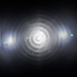 chrome spiral background