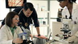 Video: Detective Going Over Crime Evidence in Lab Detective Going Over Crime Evidence in Lab