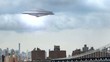 Ufo over Manhattan