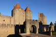Medieval town of Carcassonne, France