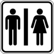 Vektor: Toilette WC Klo Damen Herren Schild Zeichen Symbol Toilette WC Klo Damen Herren Schild Zeichen Symbol