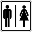 Toilette WC Klo Damen Herren Schild Zeichen Symbol Toilette WC Klo Damen Herren Schild Zeichen Symbol