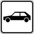 Auto PKW Parkplatz KFZ Schild Zeichen Symbol