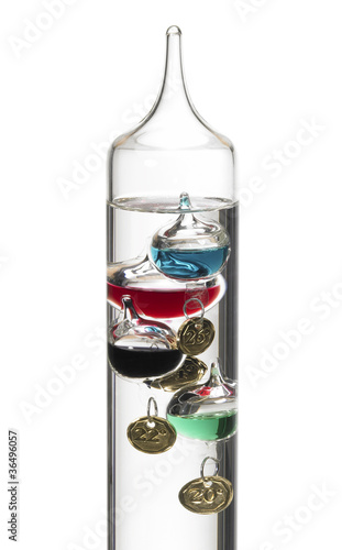 Foto: Galileo thermometer Galileo thermometer