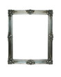 Vintage silver frame with two clipping paths Vintage silver frame with two clipping paths